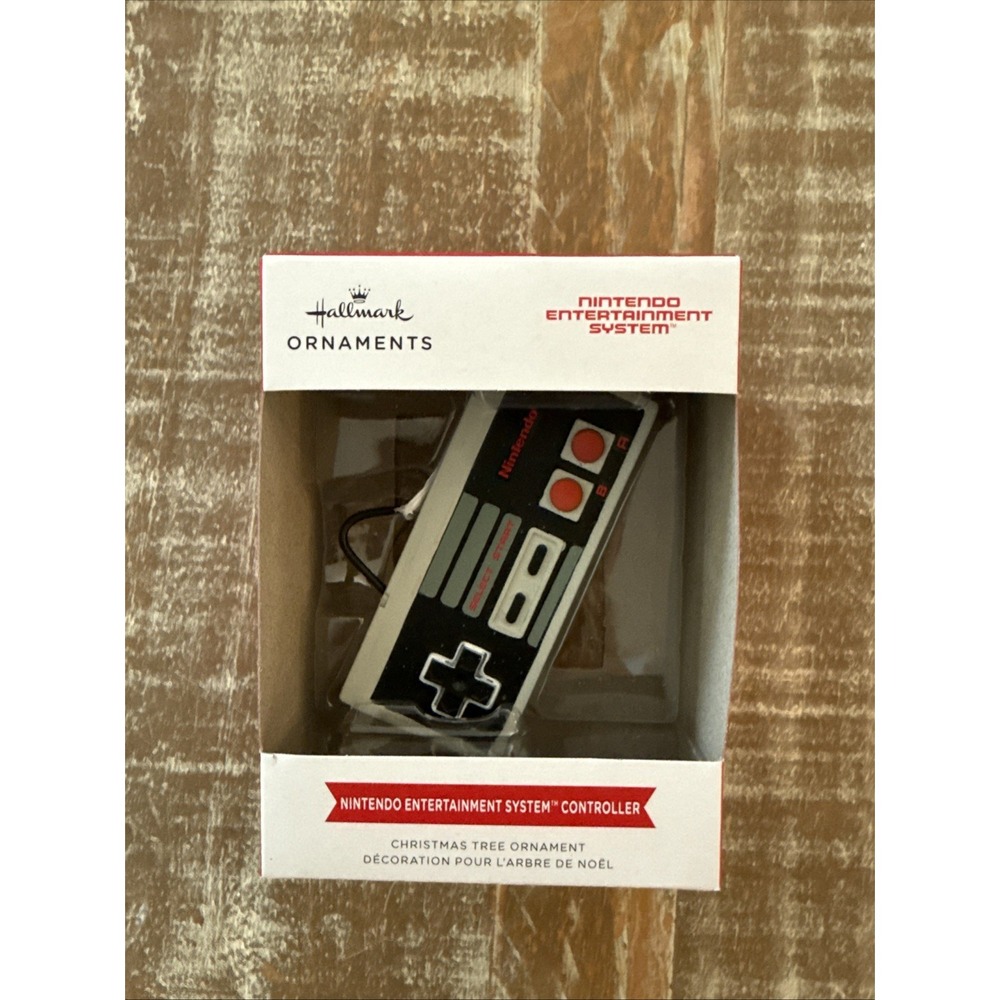 Hallmark Christmas Ornament Nintendo Entertainment System NES Controller